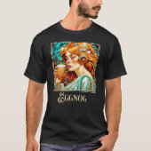 Art Nouveau Eggnog T-shirt (Voorkant)