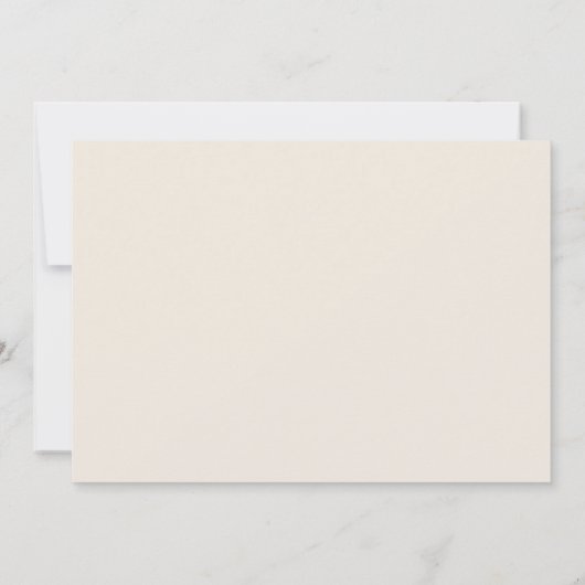 Art Nouveau Elegante Botanische bruiloft Save The Date (Achterkant)