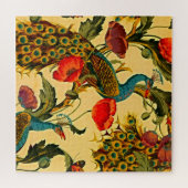 Art Nouveau Elegantie: Sidewall, The Peacock, 1896 Legpuzzel (Horizontaal)