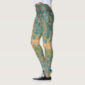 Art nouveau en Perzische kunst- geïnspireerde digi Leggings (Links)