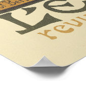 Art Nouveau "Ermitage Poster (Hoek)