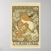 Art Nouveau "Ermitage Poster (Voorkant)