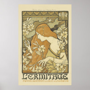 Art Nouveau "Ermitage Poster