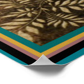 Art Nouveau Face in de Mirror 16 x 20 Poster (Hoek)