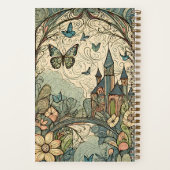 Art Nouveau Fairy Journal Notitieboek (Achterkant)