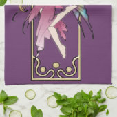 Art Nouveau Fairy Theedoek (Gevouwen)