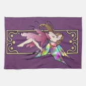 Art Nouveau Fairy Theedoek (Horizontaal)