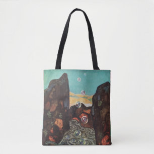 Art Nouveau Fantasie Bubbel in Kloof Decoratie Tote Bag