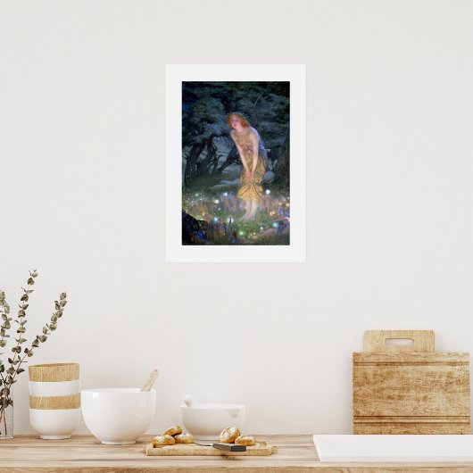 Art Nouveau Fantasy Print 20x20 (Keuken)