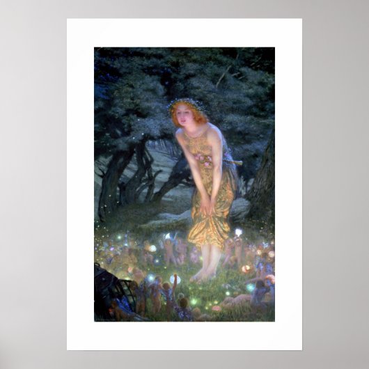 Art Nouveau Fantasy Print 20x20 (Voorkant)