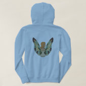 Art Nouveau Fee Sticker Hoodie (Design achterkant)
