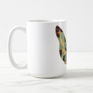 Art Nouveau Fee Sticker Koffiemok