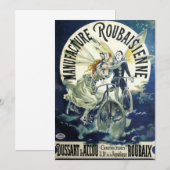  Art Nouveau feeën, fiets Pierrot Moon (Voorkant / Achterkant)