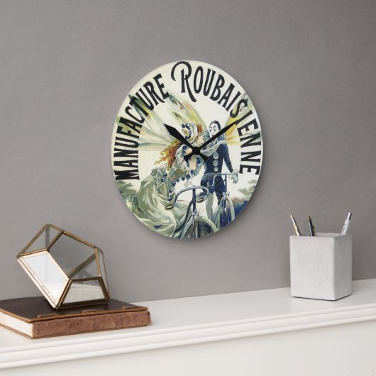  Art Nouveau feeën, fiets Pierrot Moon Grote Klok (Kantoor)