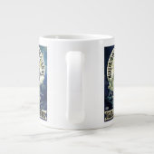  Art Nouveau feeën, fiets Pierrot Moon Grote Koffiekop (Achterkant)