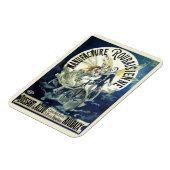  Art Nouveau feeën, fiets Pierrot Moon Magneet (Linkerzijde)