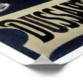 Art Nouveau feeën, fiets Pierrot Moon Poster (Hoek)