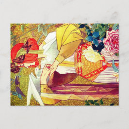 Art Nouveau Feestdagenkaart