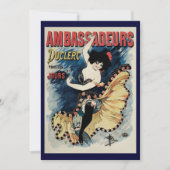Art Nouveau Flamenco danser, Ambassadeurs (Voorkant)