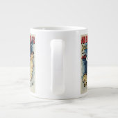  Art Nouveau Flamenco danser, Ambassadeurs Grote Koffiekop (Achterkant)