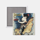  Art Nouveau Flamenco danser, Ambassadeurs Magneet (Voorkant / Achterkant)