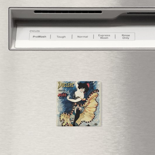 Art Nouveau Flamenco danser, Ambassadeurs Magneet (Insitu (Vaatwasser))