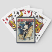 Art Nouveau Flamenco danser, Ambassadeurs Pokerkaarten (Achterkant)
