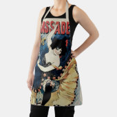 Art Nouveau Flamenco danser, Ambassadeurs Schort (Insitu)