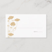 Art Nouveau Flat Place Card Plaatskaartje (Voorkant)