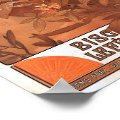  Art Nouveau Flirt 1899 Mucha Poster (Hoek)