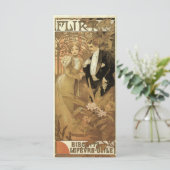 Art Nouveau Flirt Biscuits, Alphonse Mucha uit het (Staand voorkant)