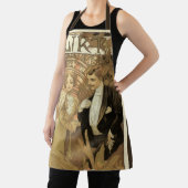  art nouveau flirt koekjes, Alphonse Mucha Schort (Insitu)