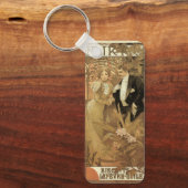  art nouveau flirt koekjes, Alphonse Mucha Sleutelhanger (Voorkant)
