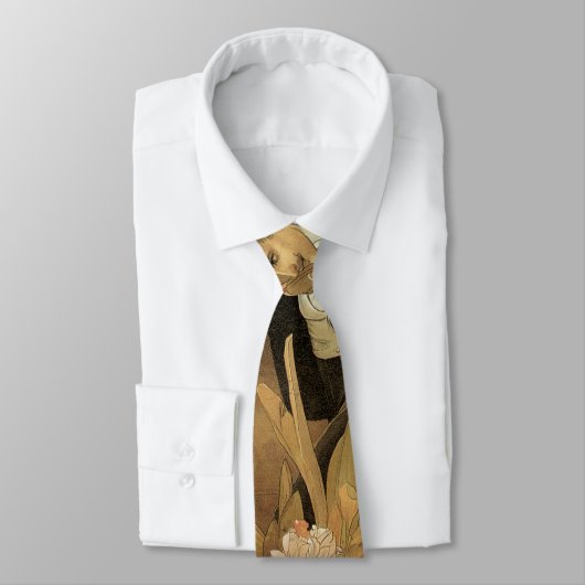  art nouveau flirt koekjes, Alphonse Mucha Stropdas (Gebonden)