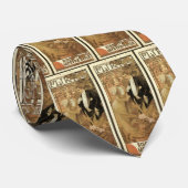  art nouveau flirt koekjes, Alphonse Mucha Stropdas (Opgerold)