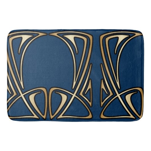 art nouveau, , floral, belle époque, elegant, bl badmat (Voorkant)