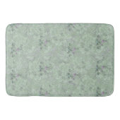 Art Nouveau Floral Bleek Sage Dusty Lila Badmat (Voorkant)