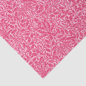 Art Nouveau Floral Damask, Deep Fuchsia Pink Tissuepapier (Detail)