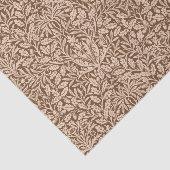 Art Nouveau Floral Damask, Taupe en Beige Tissuepapier (Detail)