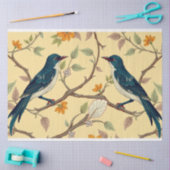 Art Nouveau Floral Decoupage Tissue Paper Tissuepapier (Craft)