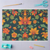 Art Nouveau Floral Decoupage Tissue Paper Tissuepapier (Craft)