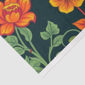 Art Nouveau Floral Decoupage Tissue Paper Tissuepapier (Detail)