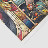 Art Nouveau Floral Decoupage Tissue Paper Tissuepapier (Detail)