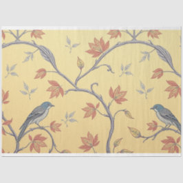 Art Nouveau Floral Decoupage Tissue Paper Tissuepapier