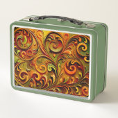 Art Nouveau floral design  (Achterkant)