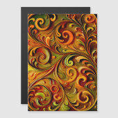 Art Nouveau floral design  (Voorkant / Achterkant)