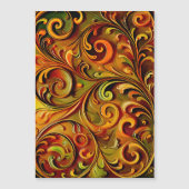 Art Nouveau floral design  (Voorkant)