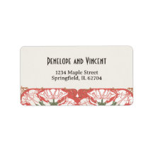 Art Nouveau Floral Elegance 2 Huwelijk