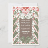 Art Nouveau Floral Elegance 2 Kaart (Voorkant)