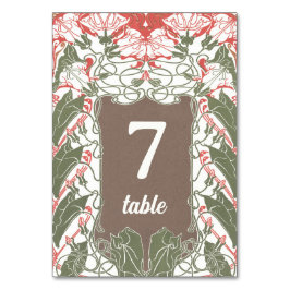 Art Nouveau Floral Elegance 2 Kaart